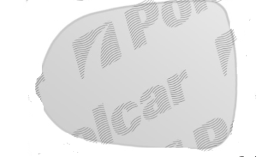 Geam oglinda Honda Jazz (Gd) 03.2002-10.2008 partea stanga BestAutoVest crom convex fara incalzire