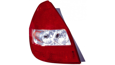 Stop spate lampa Honda Jazz/Fit (Gd), 03.02-10.08, spate, omologare ECE , fara suport bec, rosu-roz, 33551-SAA-G01, Stanga