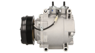 Compresor aer conditionat Honda Jazz, 2001-2008, motorizare 1.2 57kw/ 1, 4 61kw/ 1, 5 80kw, benzina, rola curea 110 mm, 5 caneluri, tip Sanden: TRSA90