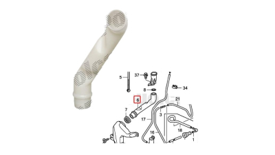 Gura umplere rezervor spalator parbriz Honda Jazz/Fit (Ge), 10.2008-12.2015, 76805Tf0003 fara capac