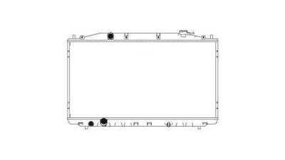 Radiator racire Honda Accord (Cu2) Type-S, 06.2008- (Motor 2, 4 148kw); Honda Accord (Cu2), 06.2008- (Motor 2, 0 115kw ) Benzina, tip climatizare Cu/fara AC, cutie Manuala, dimensiune 768x400x16mm, Cu lipire fagure prin brazare, Aftermarket