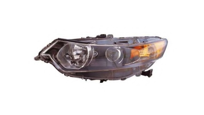 Far Honda Accord (Cu2), 03.2008-03.2011 Versiune Europeana, Electric,tip bec H1+HB3, omologare ECE, fara motoras, negru, 33150-TL0-G01, Stanga, marca DEPO