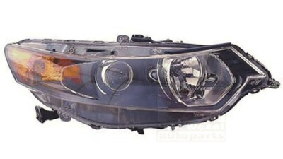 Far Honda Accord (Cu2), 03.2008-03.2011 Versiune Europeana, Electric,tip bec H1+HB3, omologare ECE, fara motoras, negru, 33100TL0G01, Dreapta, marca DEPO