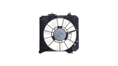 GMV radiator electroventilator Honda City 09.2008-, Honda Jazz Iii (Ge), 2008-2015, Motorizare 1, 4 73kw Benzina, tip climatizare cu AC, cutie Automata, , dimensiune 180W/300mm, cu 2 pini, suport de plastic, Aftermarket
