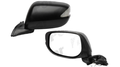 Oglinda exterioara Honda Jazz / Fit (Ge) 10.2008-12.2015 partea stanga View Max convex carcasa prevopsita grunduita reglare electrica fara incalzire 3837512M cu semnalizare