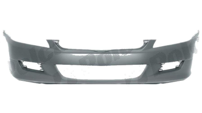 Bara fata Honda Accord (Cm) Coupe (USA), 2006-03.2008, grunduit, cu locas pentru proiectoare, 04711-SDN-A81ZZ