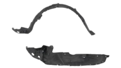 Carenaj roata Honda Accord (Cm) Coupe (USA), 01.2003-03.2008, partea Dreapta, Fata, 74101SedanA00, 3839FP2T