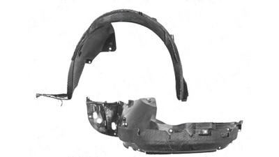Carenaj aripa interioara, aparatori noroi Honda Accord (Cu2), 2013-2015, fata, Dreapta, SEDAN, polipropilena (PP/PPE); cu spuma antizgomot