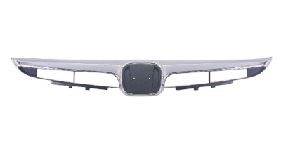 Grila radiator Honda Civic (Fd) Sedan, 10.2005-12.2011, exterior, crom, 71122SNLT01, 384505-1