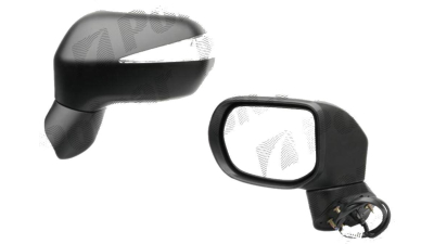 Oglinda exterioara Honda Civic (Fd) Sedan 10.2005-12.2011 partea stanga View Max crom convex grunduita partial reglare electrica fara incalzire 3845515M pliabila