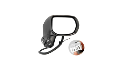 Oglinda exterioara Honda Civic (Fd) Sedan 10.2005-12.2011 partea dreapta View Max crom convex grunduita partial reglare electrica fara incalzire 3845525M pliabila