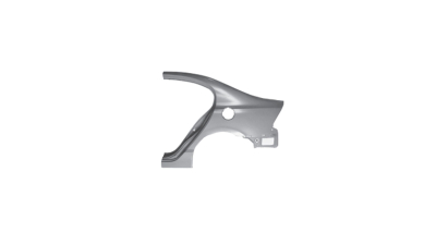Aripa spate Honda Civic Sedan, 10.2005-2011 Partea Stanga, 04646-SAN-A00ZZ