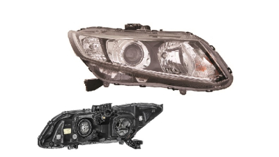 Far Honda Civic (Fb) Eu/Us Sedan/Coupe, 09.2011, fata, Dreapta, SEDAN, xenon; D4S+HB3+W21/5W+WY21W; electric; fara unitate control; fara ballast; cu motor, DEPO