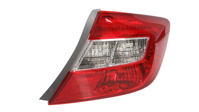 Stop spate lampa Honda Civic (Fb) Eu/Us Sedan/Coupe, 09.11-, spate, omologare ECE , fara suport bec, 33500TR0E01; 33500-TR0-E01, Dreapta