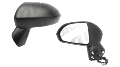 Oglinda exterioara Honda City (Gd) 02.2006-02.2009 partea dreapta View Max crom convex grunduita partial reglare electrica fara incalzire