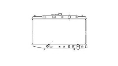 Radiator racire Honda Integra, 12.1989-07.1993, Motorizare 1, 5 63kw; 1, 6 77/88kw Benzina, dimensiune 668x325x26mm, Cu lipire fagure prin brazare, Aftermarket