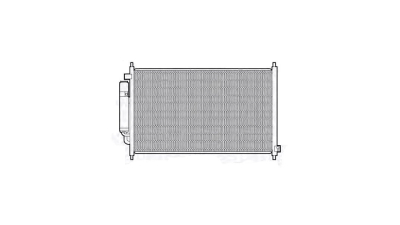 Condensator climatizare Honda FRV, 01.2005-12.2006, motor 2.0, 110 kw benzina, cutie manuala/automata, full aluminiu brazat, 770(730)x390(375)x16 mm, cu uscator filtrat