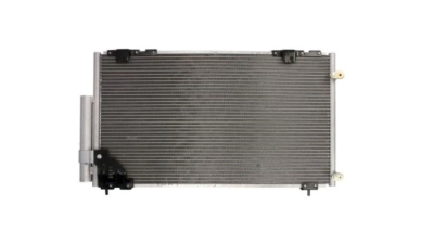 Condensator climatizare Honda STREAM, 05.2001-09.2006, motor 1.7, 93 kw benzina, cutie manuala, full aluminiu brazat, 705(665)x390(365)x16 mm, cu uscator si filtru integrat