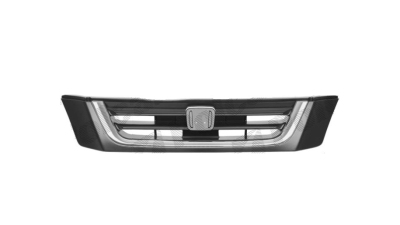 Grila radiator Honda CRV (Rd), 10.1995-12.2001, 75100S10610ZD, 387505-3 cu ornament negru