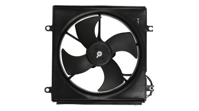 GMV radiator electroventilator Honda Cr-V, 1996-05.2002, Motorizare 2.0 16v 90/108kw Benzina, tip climatizare cu/fara AC, cutie M/A, dimensiune 120W/305mm, cu 2 pini, cu suport de plastic, Aftermarket