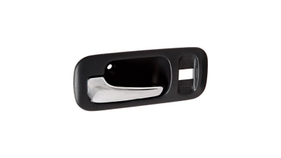 Maner interior deschidere usa Honda CRV 1995-2002, Fata Stanga, Suport gri cu maner cromat, 72164-S10-A11ZA