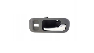 Maner interior deschidere usa Honda CRV 1995-2002, Fata Dreapta, Suport gri cu maner cromat, 72124-S10-A11ZA