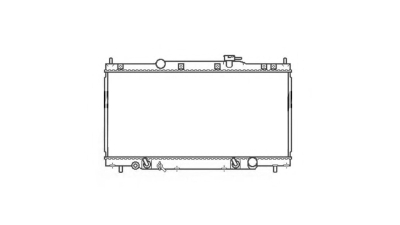 Radiator racire Honda Cr-V, 02.2002-09.2006, Motorizare 2, 4 118kw Benzina, tip climatizare cu/fara AC, cutie M/A, dimensiune 462x400x16mm, Cu lipire fagure prin brazare, KOYO