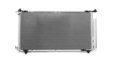 Condensator climatizare Honda CR-V, 07.2002-09.2006, motor 2.0, 110 kw; 2.4, 118 kw benzina, cutie manuala/automata, full aluminiu brazat, 715(665)x380(360)x16 mm, cu uscator si filtru integrat