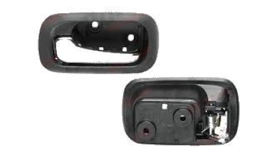 Maner interior deschidere usa Honda CRV RD 2002-2006, Spate Dreapta, Suport negru cu maner cromat, 72620-S9A-003-MA