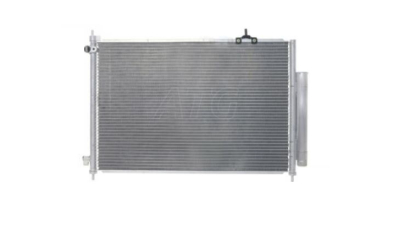 Condensator climatizare Honda CR-V, 02.2005-09.2006, motor 2.2 iCTDI, 103 kw diesel, cutie manuala, full aluminiu brazat, 615(575)x395(380)x16 mm, cu uscator si filtru integrat