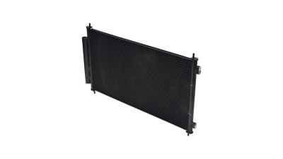 Condensator climatizare Honda CR-V, 01.2007-12.2011, motor 2.0, 110 kw benzina, cutie manuala/automata, full aluminiu brazat, 705 (665)x370x17 mm, cu uscator si filtru integrat