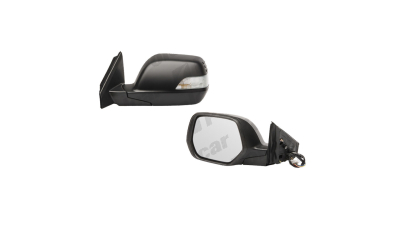 Oglinda exterioara Honda CRV (Re), 2006-12.2012, Dreapta, Crom, electrica, Fara incalzire, carcasa neagra, Convex, View Max, 76200SWAP01; 76200SWWG31ZA 3878526M