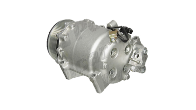 Compresor aer conditionat Honda CR-V, 2007-2012, motorizare 2.4 122kw, benzina, rola curea 105 mm, 7 caneluri, tip Sanden: TRSE09