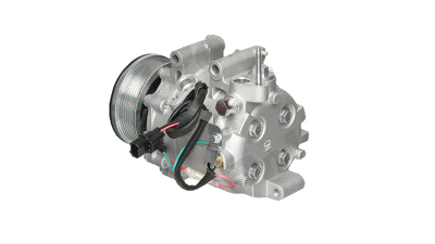 Compresor aer conditionat Honda CR-V, 10.2006-06.2012, motorizare 2.0 110kw, benzina, rola curea 100 mm, 7 caneluri, tip Sanden: TRSE09