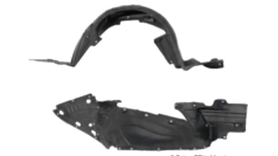 Carenaj roata Honda S2000 (Ap), 04.1999-06.2009, partea Stanga, Fata, 74151S2A020, 3880FL1T