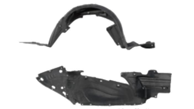 Carenaj roata Honda S2000 (Ap), 04.1999-06.2009, partea Dreapta, Fata, 74101S2A020, 3880FP1T