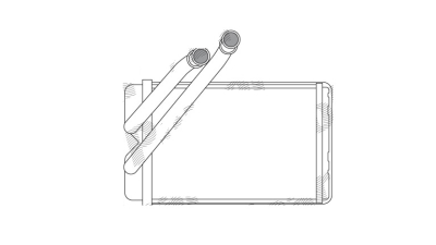 Radiator Incalzire Honda Accord, 01.1989-12.1993, motor 2.0, benzina, aluminiu brazat/aluminiu, 134x200x48 mm, 