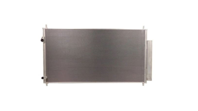Condensator climatizare Honda Civic, 02.2012-12.2016, motor 1.4, 74 kw; 1.8, 104 kw benzina, cutie manuala/automata, full aluminiu brazat, 705 (665)x370 (355)x16 mm, cu uscator si filtru integrat