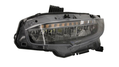 Far Honda Civic, 07.2016-, partea Stanga, cu lumina timp de zi tip LED; LED; electric; cu motor, DEPO