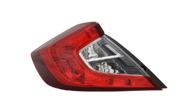 Stop spate lampa Honda Civic, 07.2016-, Sedan, partea Stanga, cu lampa ceata Spate; exterior; LED+W16W+W21W+WY21W; cu locas bec; Omologare: ECE, DEPO