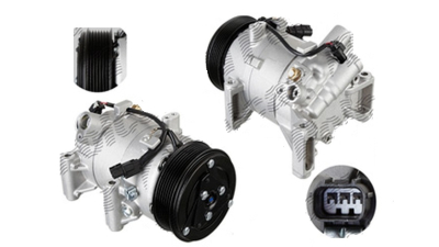 Compresor aer conditionat Honda CR-V, 2016-, motorizare 1.5 T 138/140/142kw, Civic, 2016-, motor 1.5 T 130/134kw benzina, rola curea 110 mm, 7 caneluri, Delphi tip: 6CVC140E