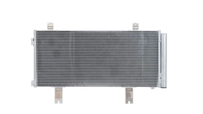 Condensator climatizare Honda Accord USA, 10.2017-, motor 2.0 T, 188 kw benzina, cutie, full aluminiu brazat, 735(700)x330(316)x12 mm, cu uscator si filtru integrat