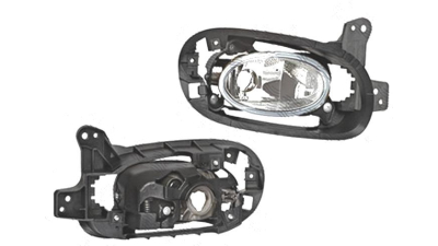 Proiector ceata Honda Jazz/Fit (Ge), 01.2011-12.2015, fata, Dreapta, H11; cu rama de fixare, TYC