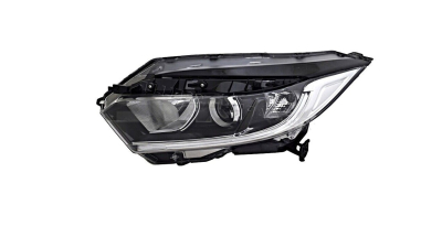 Far HONDA HR-V (RU), 09.2018-, partea stanga, TYC, cu "lumina timp de zi" tip LED; H11+HB3+WY21W; electric; cu motor; halogen