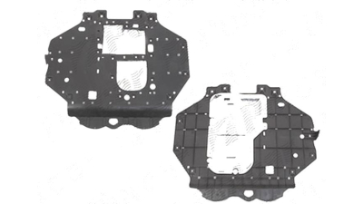 Scut motor Honda Hr-V (Ru), 08.2015-, fata, polipropilena (PP) si fibra sticla (LGF30) cu intaritura aluminiu (ALM)