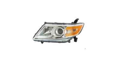 Far HONDA ODYSSEY (RL5), 06.2010-2013, partea Stanga, TYC, Tip=USA; tip bec H11+HB3+PY27/7W; manual; argintiu; halogen