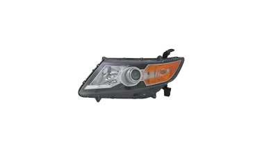 Far HONDA ODYSSEY (RL5), 2014-09.2017, partea Stanga, TYC, Tip=USA; tip bec H11+HB3+PY27/7W; manual; negru; halogen