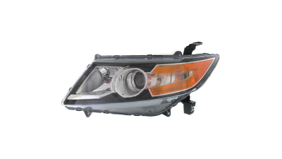 Far HONDA ODYSSEY (RL5), 2014-09.2017, partea Stanga, TYC, Tip=USA; tip bec D2S+HB3+PY27/7W; electric; negru; fara bec descarcare; fara ballast; cu motor; xenon