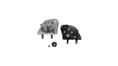 Far Isuzu D-MAX 2002-2007 DEPO partea Stanga, tip bec H4, reglaj manual