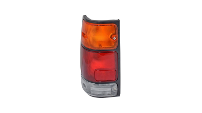 Stop spate lampa Isuzu Pickup, 01.1987-12.1997; Opel Campo, 08.1991-1997, spate, Stanga, rama neagra; fara omologare, DEPO